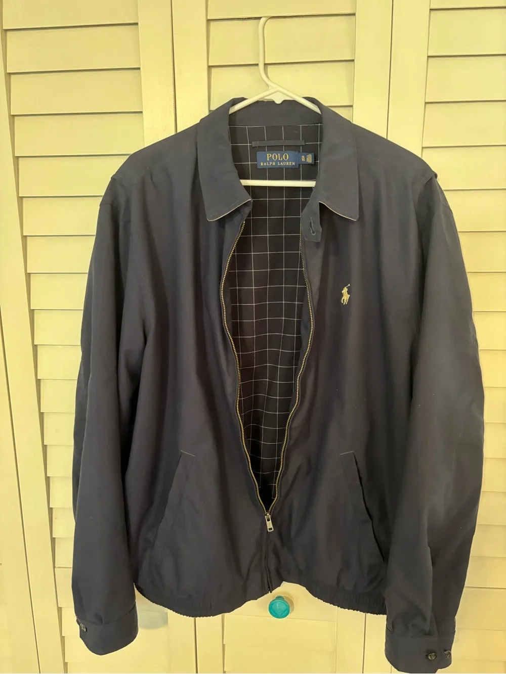 Polo by Ralph Lauren Navy Zip-Front Men's Jacket XL